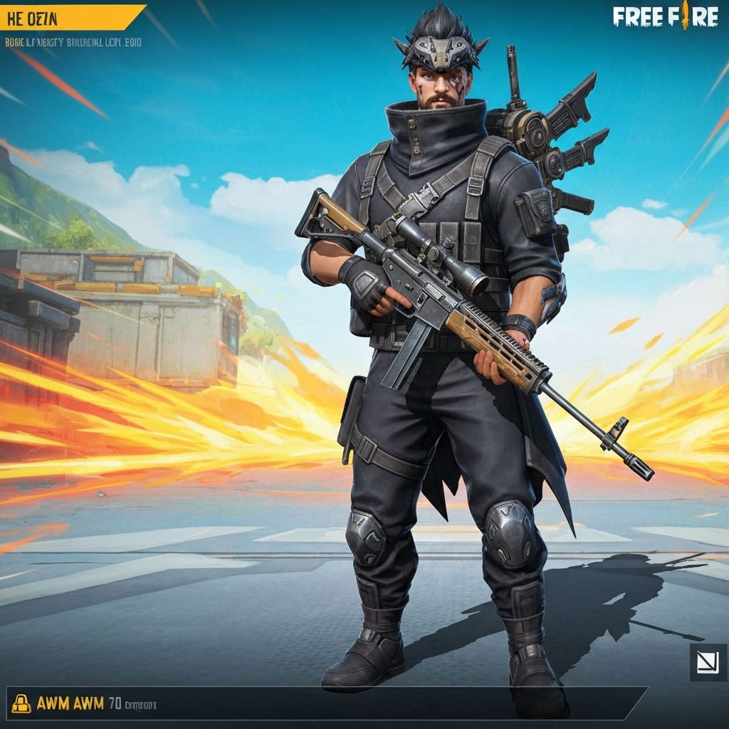 Conta Free Fire Level 70+